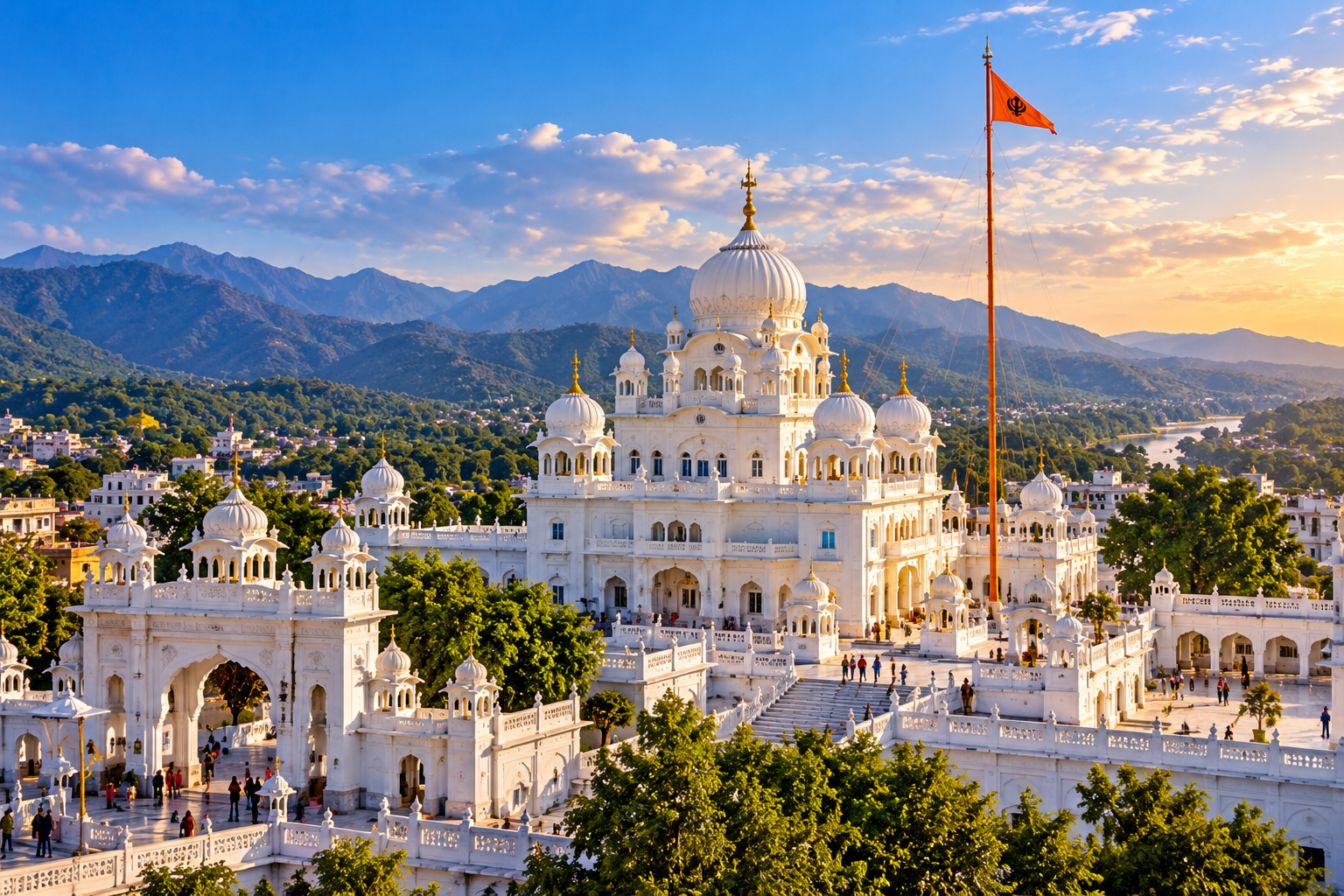 Takht Sri Kesgarh Sahib in Anandpur Sahib, Punjab